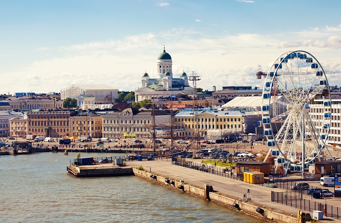 Finland Rondreis Langs Meren steden en Cultuur Afbeelding